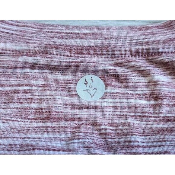 NWT New Torrid Scoop Neck Active Tank Top Space Dye Burgundy 4 4X - Picture 6 of 8